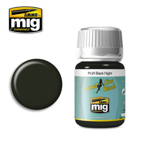 Ammo® Panel line black night A.MIG-1611