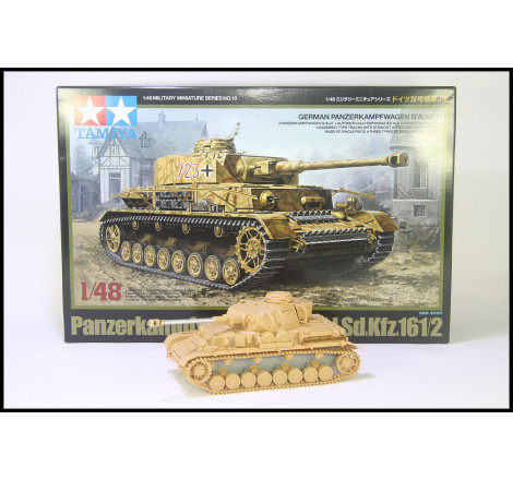 Tamiya® Maquette militaire char allemand Panzer IV Ausf.J Sd.Kfz.161/2 1:48 référence 32518