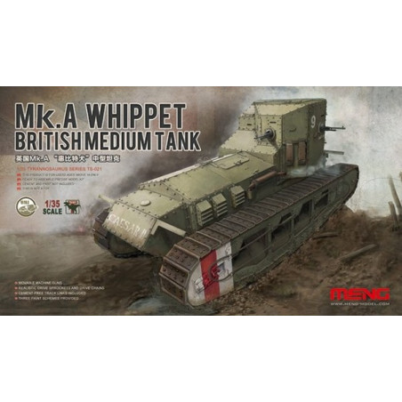 Meng® Maquette militaire char britannique MK.A Whippet 1:35 référence TS-021
