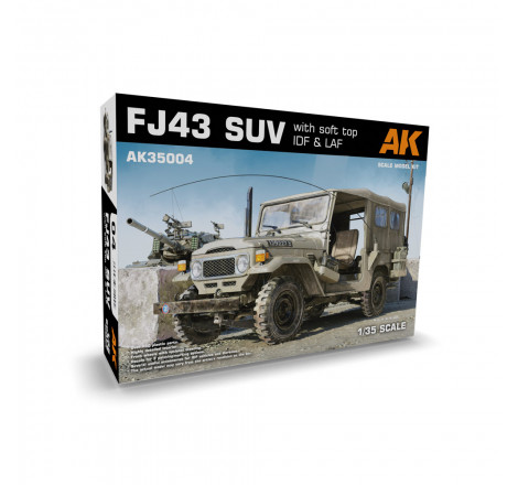 AK® Maquette véhicule FJ43 SUV IDF & LAF 1:35 référence AK35004