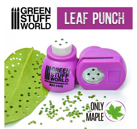Green Stuff World® Perforatrice de feuille d'érable 1:43 / 1:48 / 1:65