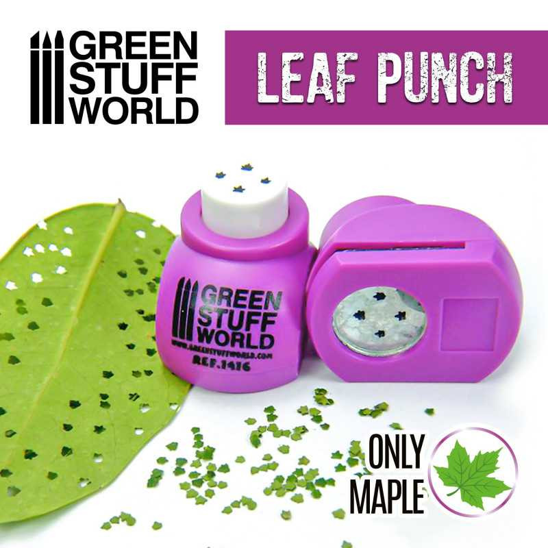 Green Stuff World® Perforatrice de feuille d'érable 1:43 / 1:48 / 1:65