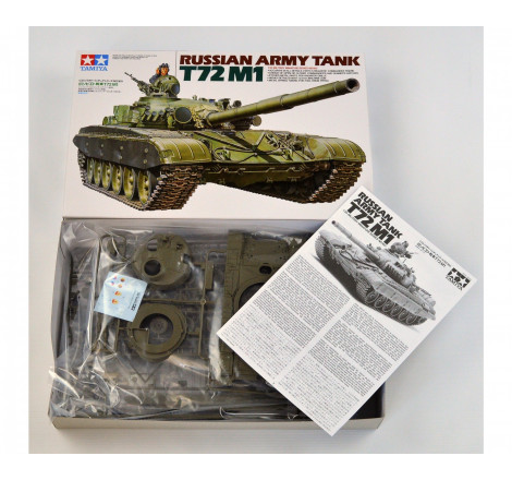 Tamiya maquette 35160 T72 M1 tank Au petit bunker reims