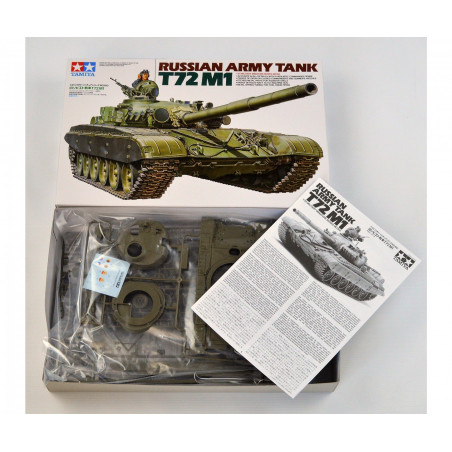 Tamiya maquette 35160 T72 M1 tank Au petit bunker reims