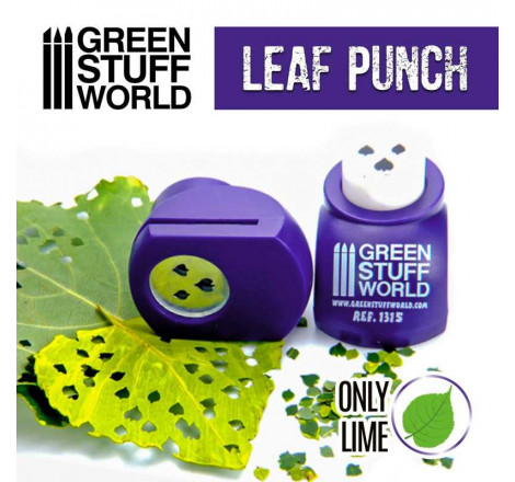 Green Stuff World® Perforatrice de feuille de tilleul 1:35 / 1:43 / 1:48