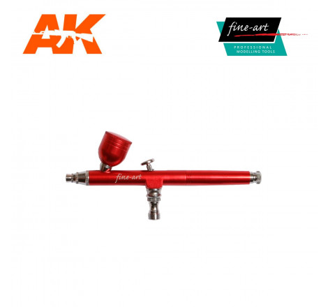 AK® fine-art Aérographe double action professionnel 0.30 mm FA-130T