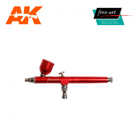 AK® fine-art Aérographe double action professionnel 0.30 mm FA-130T