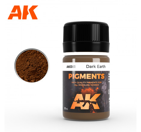 AK® Pigment Dark Earth AK081