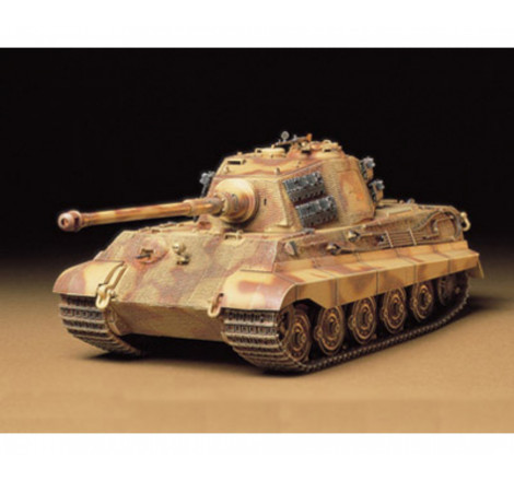 Tamiya maquette 35164 King Tiger "production turret" Aupetitbunker reims