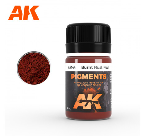 AK® Pigment Burnt Rust Red
