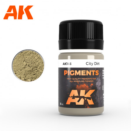 AK® Pigment City Dirt (saleté) référence AK145