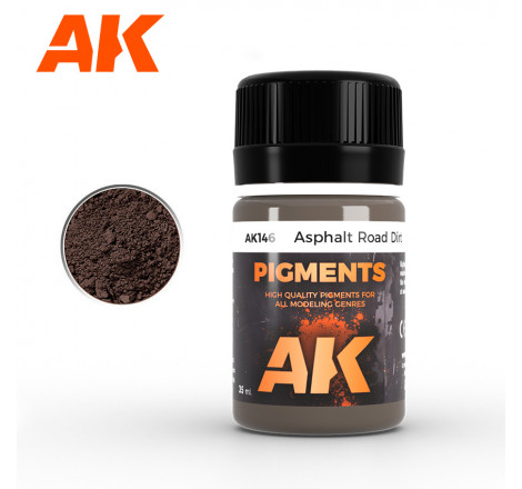 AK® Pigment Asphalt Road Dirt AK146