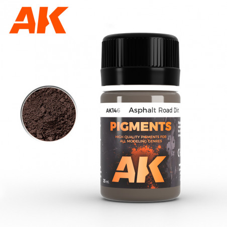 AK® Pigment Asphalt Road Dirt AK146