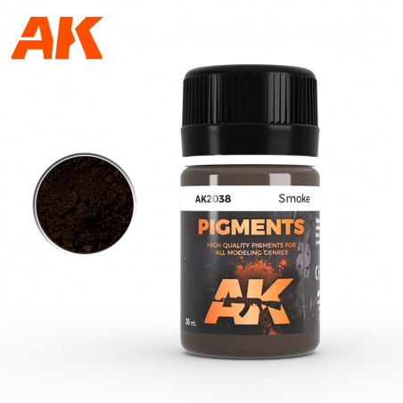 AK® Pigment Smoke (fumée) référence AK2038