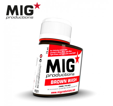 AK® MIG production Brown Wash
