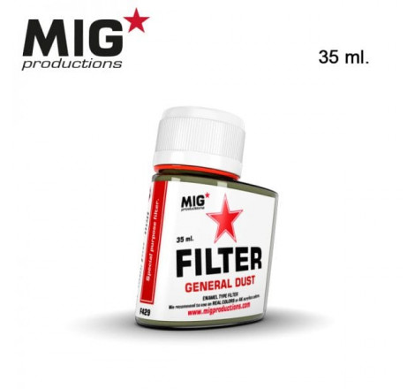 AK® MIG production Filtre General Dust F429