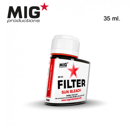 AK® MIG production Filtre Sun Bleach F430