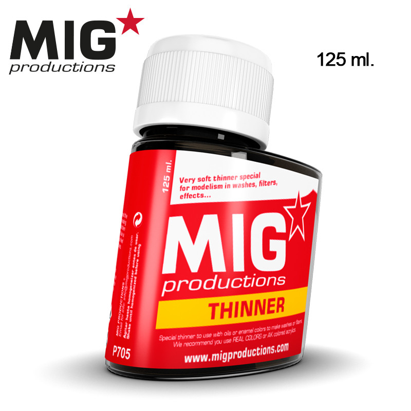 AK® MIG production Thinner 125 ml P705