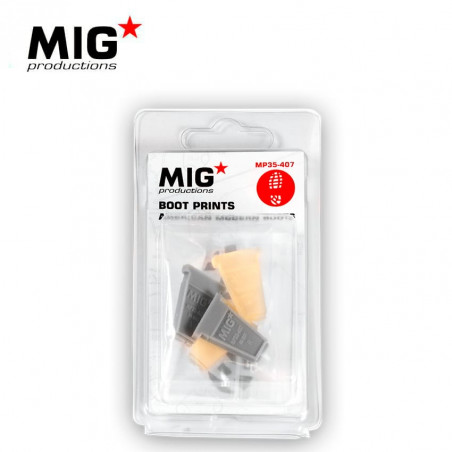 AK® MIG productions Empreintes de bottes US moderne 1:35 MP35-407