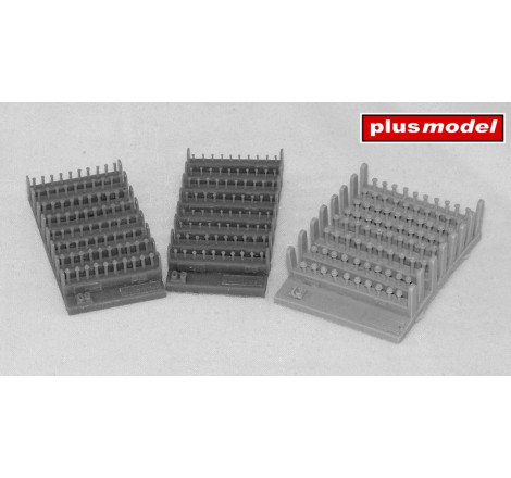 Plusmodel® Set boulons et écrous 0.7 mm 1:35 référence 405