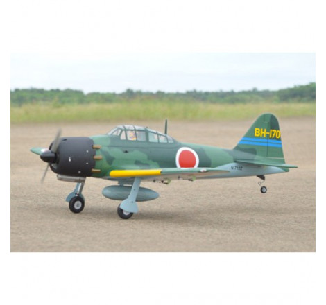 Black Horse® Avion thermique radiocommandé A6M ZERO 15cc ARF