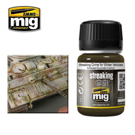 Ammo® Streaking Grime for Winter Vehicles référence A.MIG-1205