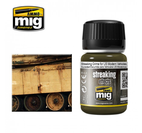 Ammo® Streaking Grime for US Modern Vehicles référence A.MIG-1207