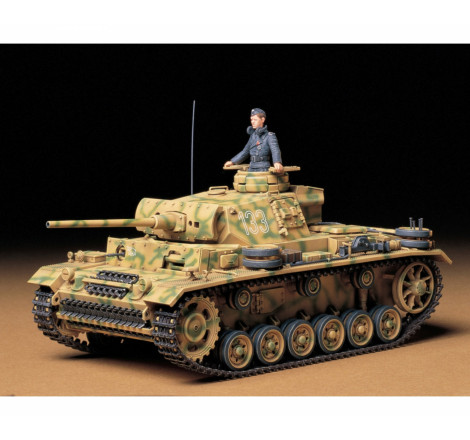 Tamiya maquette 35215 Pz Kpfw III Ausf.L 1/35 - boutique maquette reims