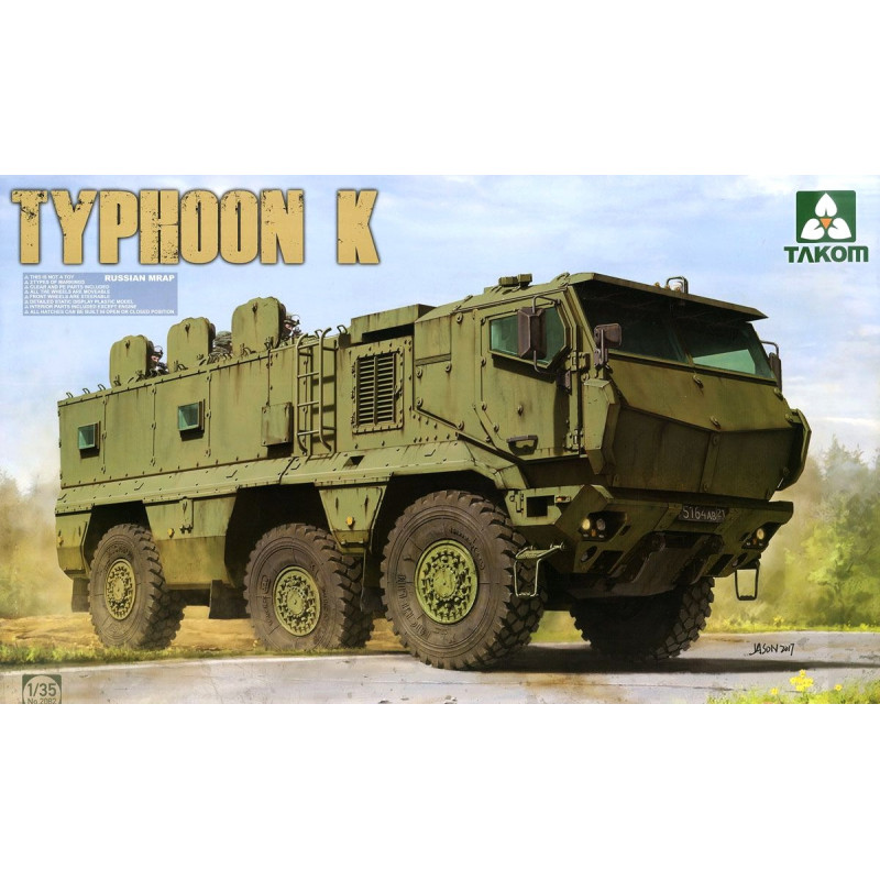 Takom® Maquette militaire Typhoon K MRAP Russe 1:35 référence 2082