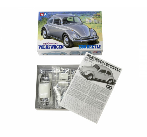 Tamiya® Maquette voiture Volkswagen 1300 Beetle (modèle 1966) 1:24 référence 24136