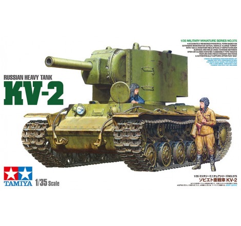 Tamiya® Maquette militaire char soviétique KV-2 1:35 référence 35375