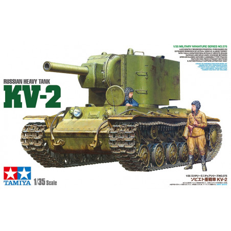 Tamiya® Maquette militaire char soviétique KV-2 1:35 référence 35375