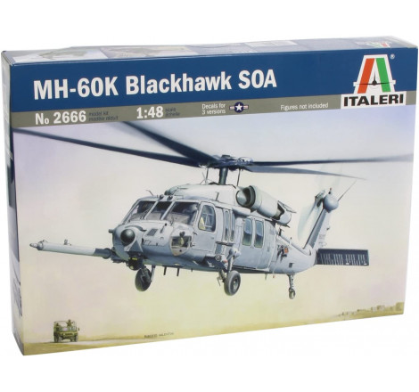 Italeri® Maquette hélicoptère MH-60K Blackhawk S0A 1:48 référence i2666
