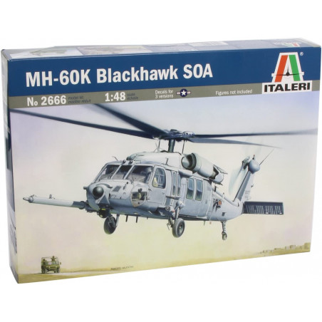 Italeri® Maquette hélicoptère MH-60K Blackhawk S0A 1:48 référence i2666