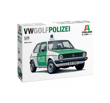 Italeri® Maquette voiture Volkswagen Golf Polizei 1:24 référence i3666