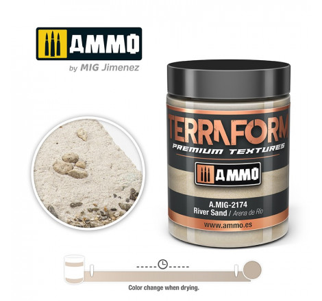 Ammo® Terraform Sable de rivière A.MIG-2174