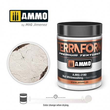 Ammo® Terraform Mur blanchi à la chaux A.MIG-2180