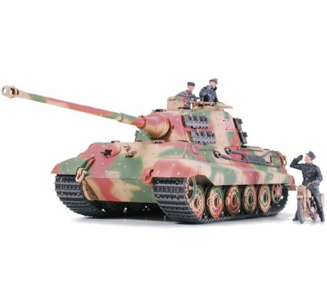 Tamiya maquette 35252 German King Tiger (front des ardennes) 1/35 Aupetitbunker reims