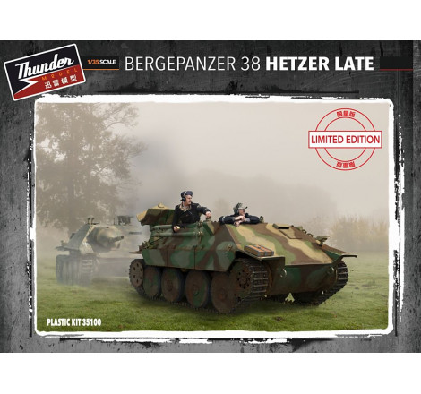 Thunder Model® Maquette militaire German Bergepanzer Hetzer late 1:35 référence 35100