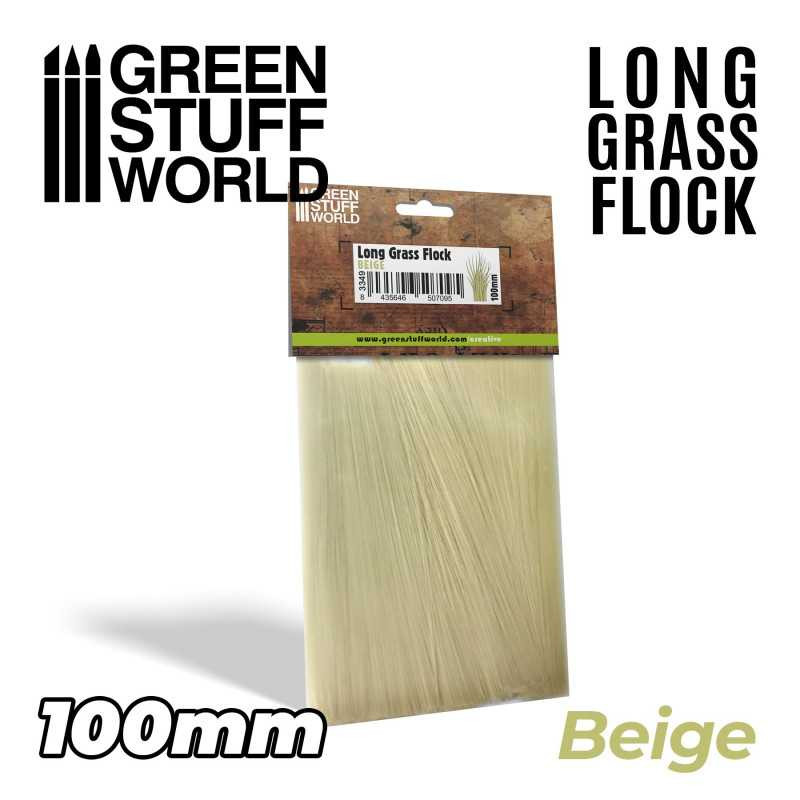 Herbe longue 100 mm beige Green Stuff World® référence 3349