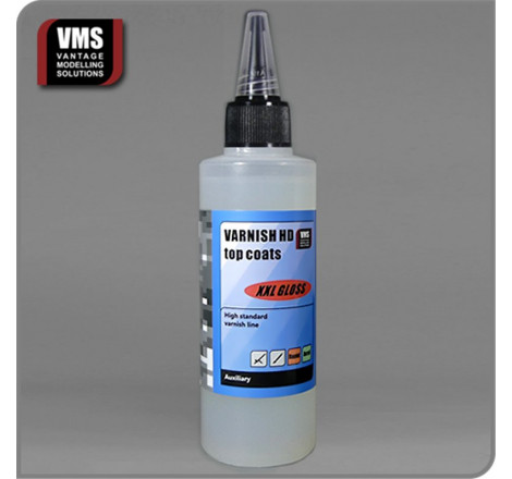 VMS® Vernis HD Brillant - Varnish HD top coats Gloss XXL