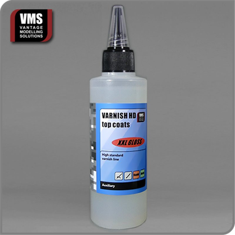 VMS® Vernis HD Brillant - Varnish HD top coats Gloss XXL