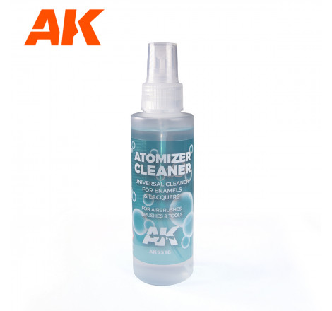 AK® Atomizer cleaner - Nettoyant universel enamel & lacquer 125ml référence AK9316