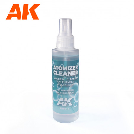 AK® Atomizer cleaner - Nettoyant universel enamel & lacquer 125ml référence AK9316