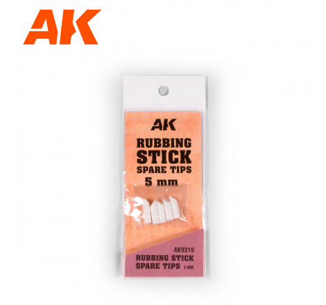 AK® Embouts de rechange rubbing stick 5 mm référence AK9319