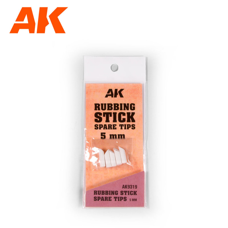AK® Embouts de rechange rubbing stick 5 mm référence AK9319