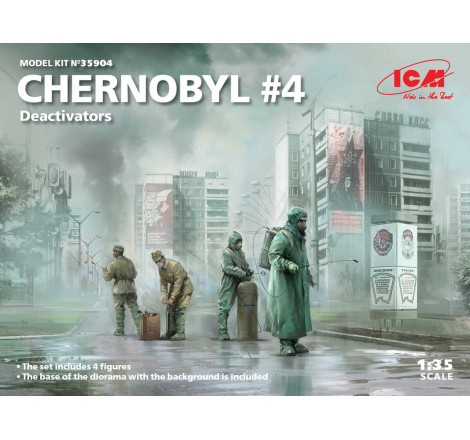 ICM® Figurines Tchernobyl set n°4 référence 35904