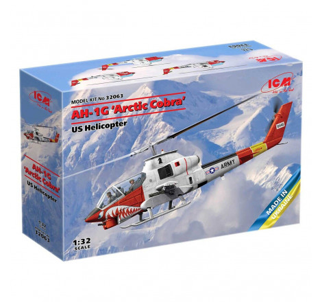 ICM® Maquette hélicoptère US AH-1G "Artic Cobra" 1:32 référence 32063