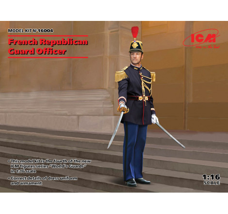 ICM® Figurine garde républicaine française 1:16 référence 16004