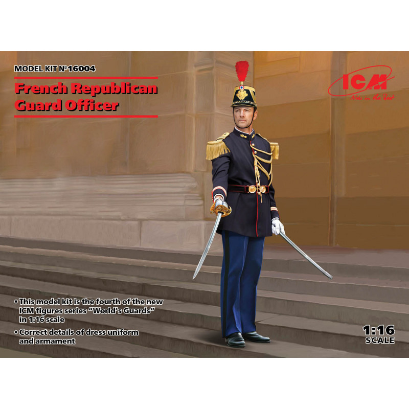 ICM® Figurine garde républicaine française 1:16 référence 16004